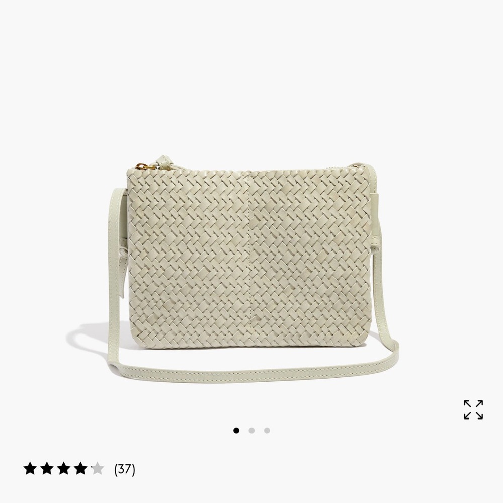 Madewell The Knotted Crossbody Bag in Woven Leather